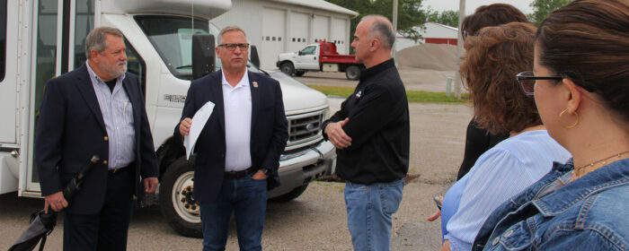 Mike Bost Visits ComWell Mike Bost Visits ComWell