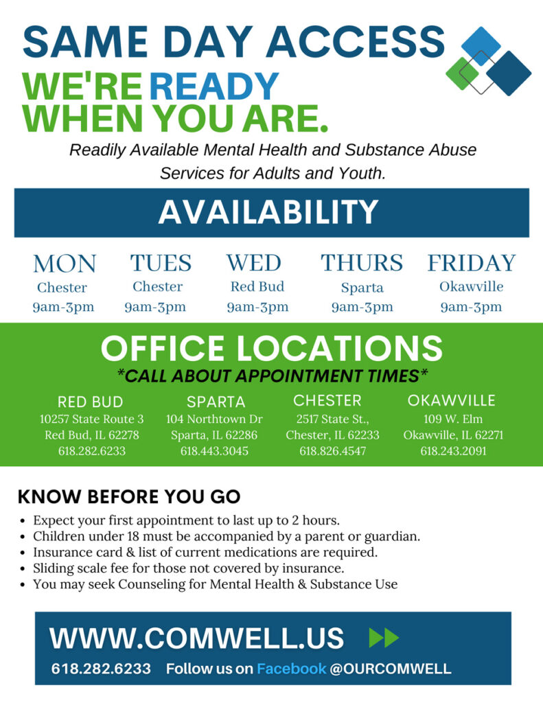 Mental Health Services in Southern Illinois | ComWell