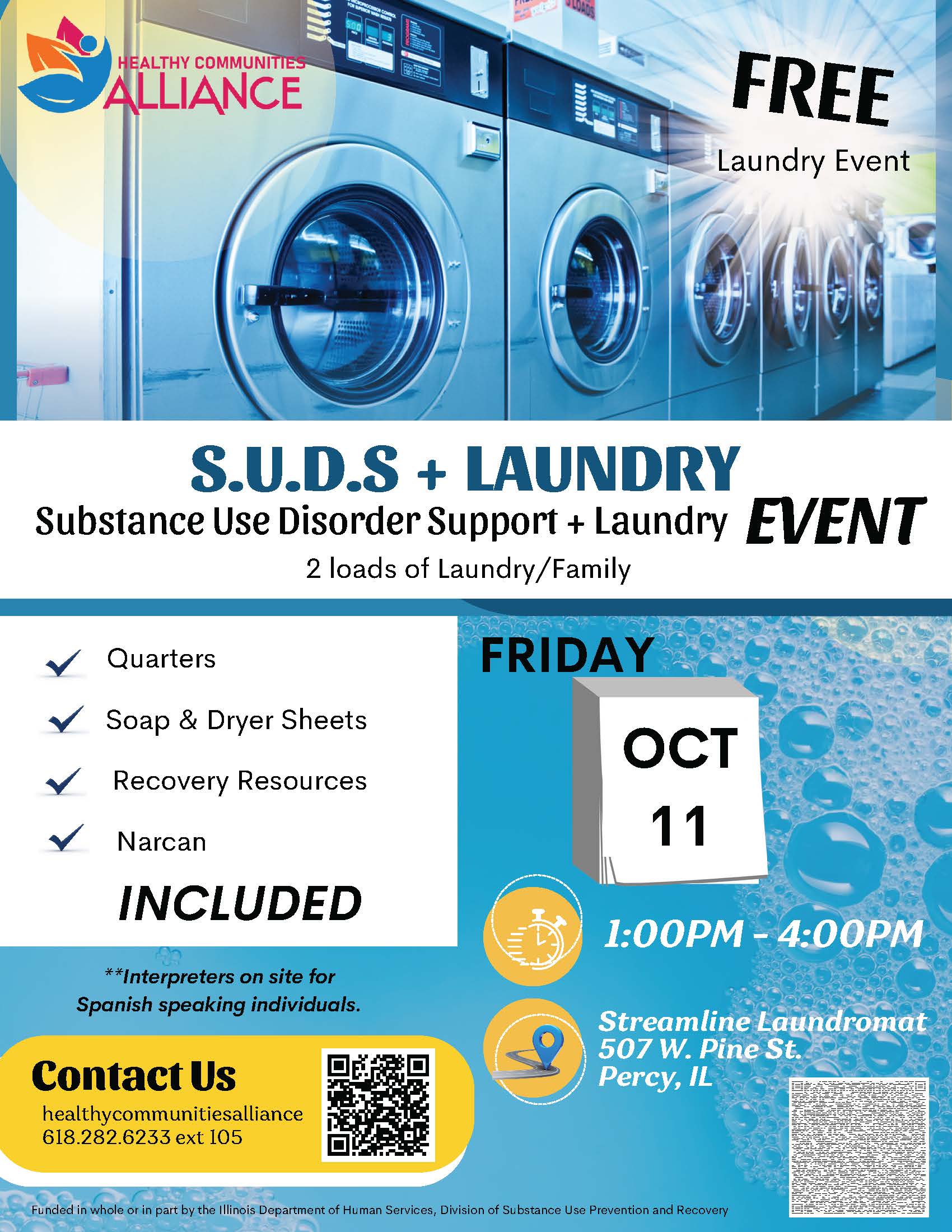 SUDS + Laundry Event