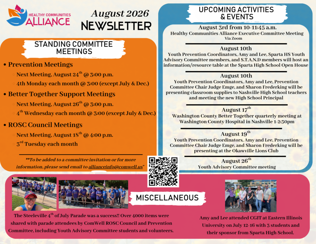HCA August 2026 Newsletter