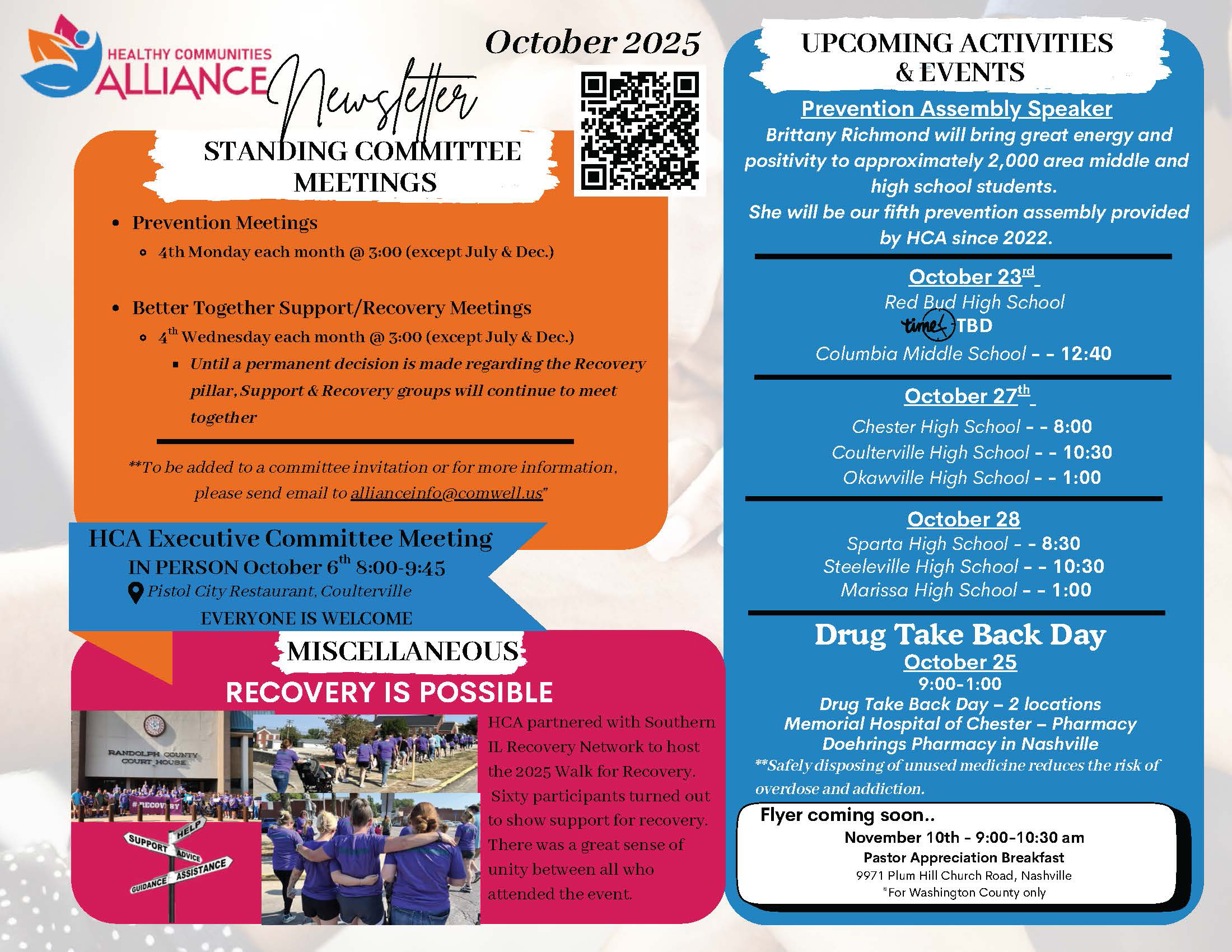 October 2025 HCA Newsletter