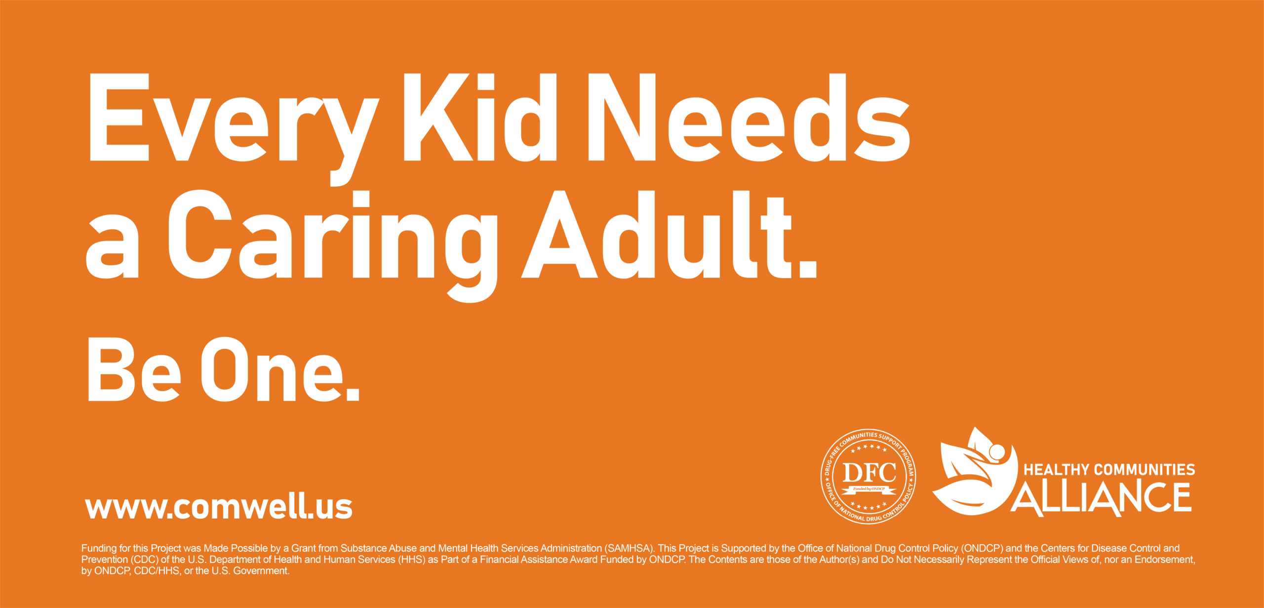 Every Kid Needs A Caring Adult.