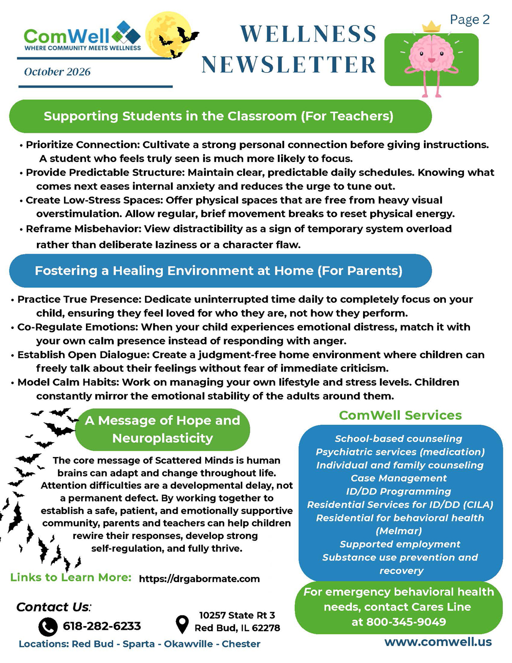 2026 October Newsletter